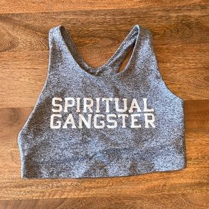 Spiritual gangster sports bra